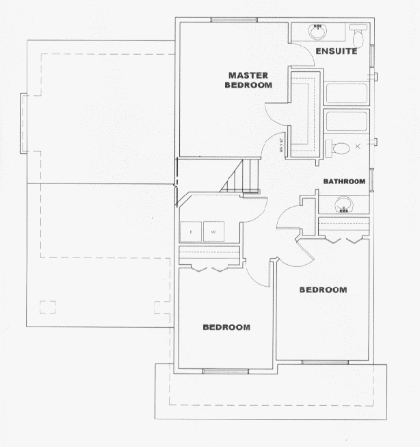 kormack model floor plan level two